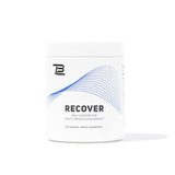TB12 Recover: bote de cápsulas para recuperación muscular y movilidad.