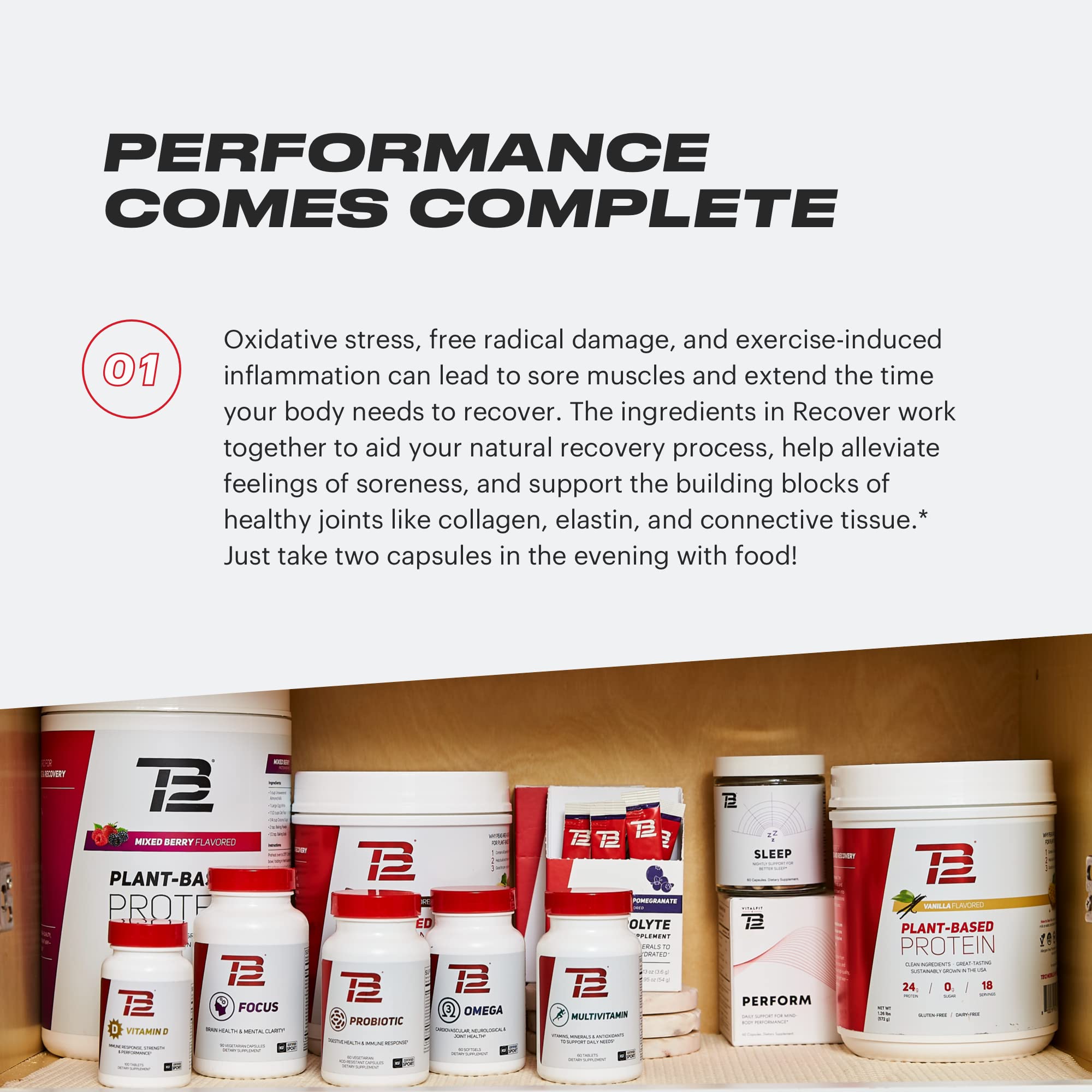 TB12 Recover: curcumina para bienestar inflamatorio natural.