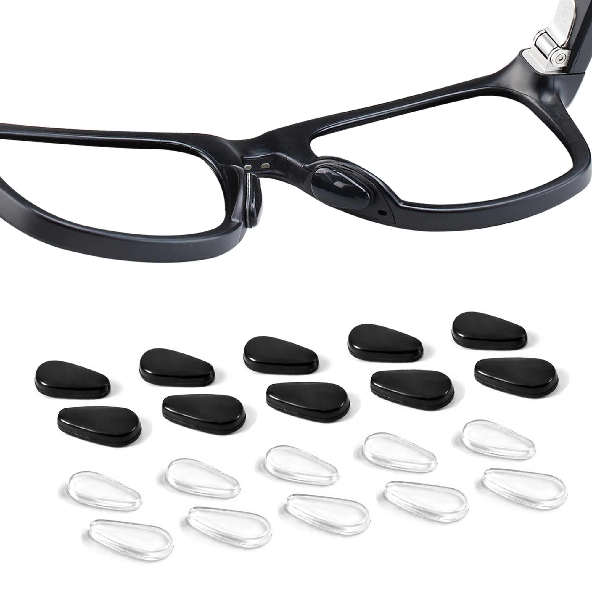 TBATAIL almohadilla nasal de silicona para Ray-Ban Meta Wayfarer, comodidad duradera.