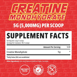 _tc Nutrition Creatina Monohidrato para ganancia de masa magra sostenida.