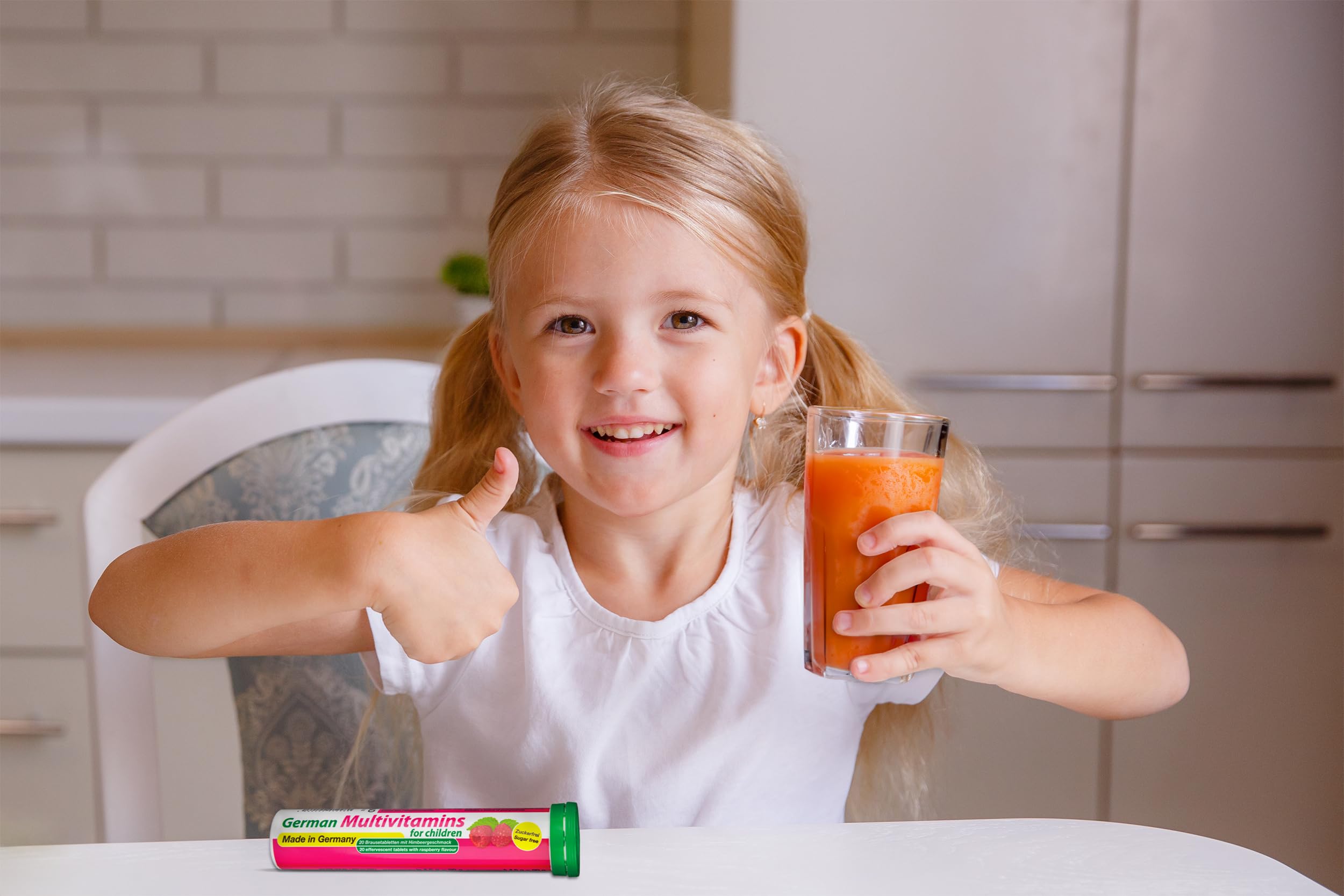 T&D Multivitamin niños dos tubos, 40 porciones.