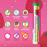 T&D Multivitamin niños hecho en Alemania, garantía de calidad.