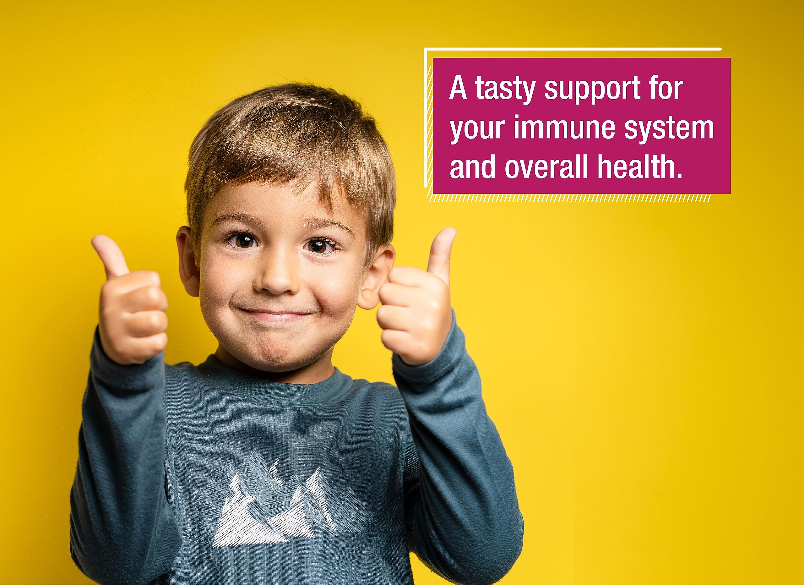 T&D Multivitamin niños ingredientes: 8 vitaminas clave.