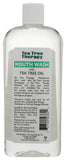 Tea Tree Therapy Mouthwash, vista de vertido en copa para enjuague suave diario.