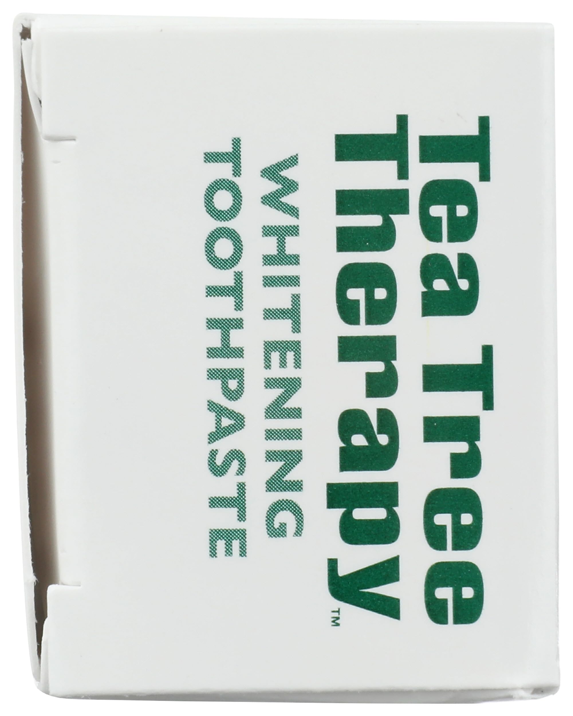 Pasta dental Tea Tree Therapy blanqueadora natural, embalaje original: listo para el baño.