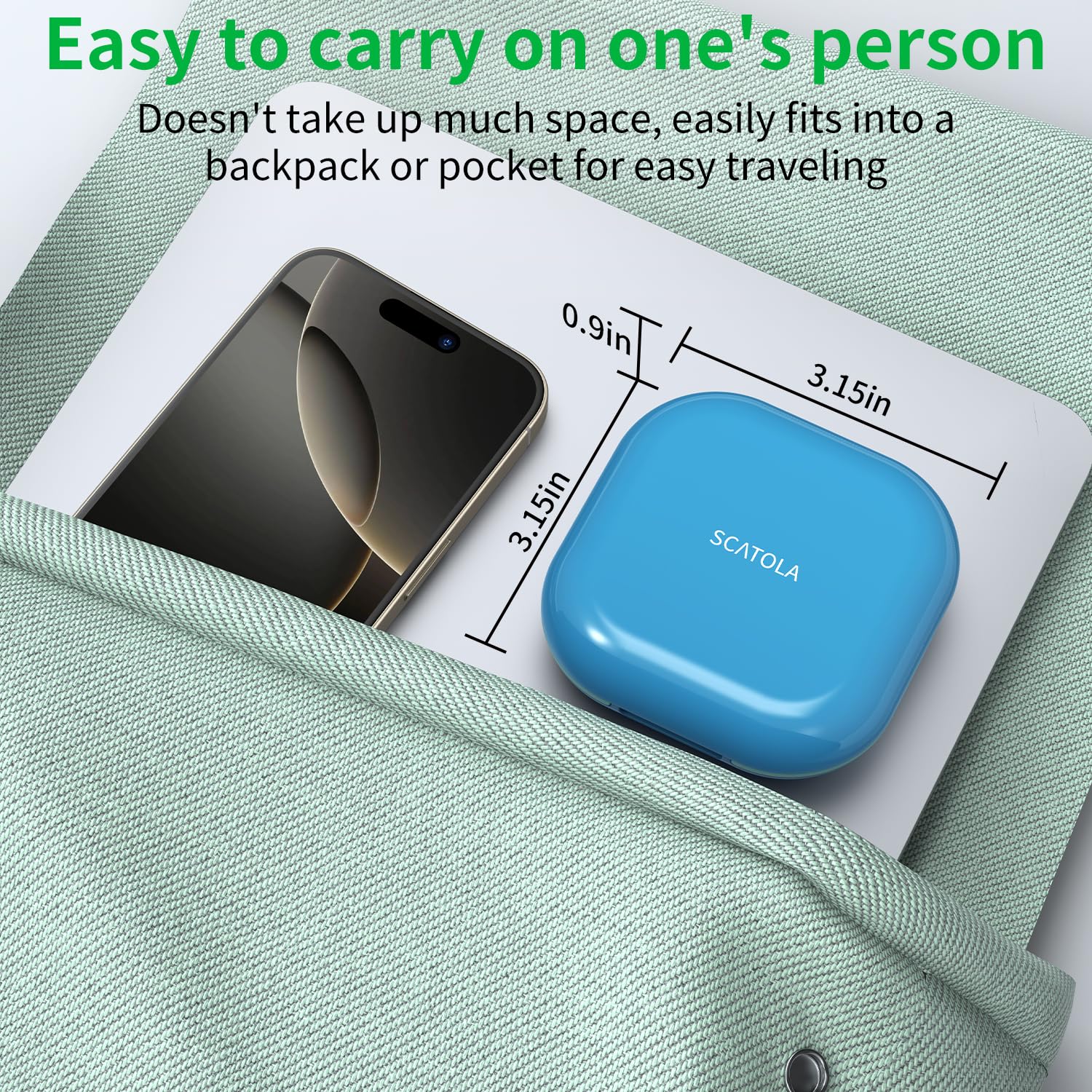  TecQach, perfecto para viajes y actividades al aire libre.