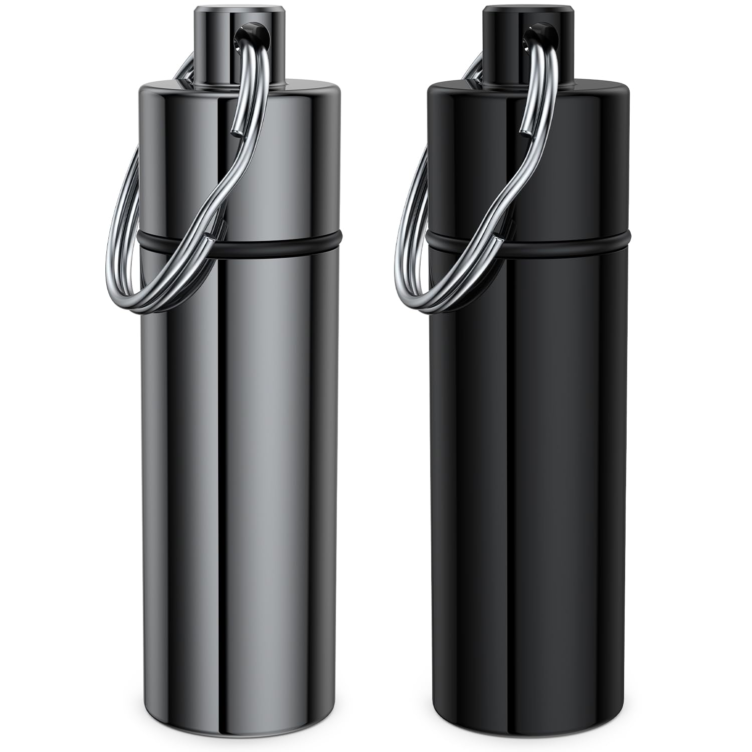 TecQach estuche pastillas llavero compacto, perfecto para llevar contigo.