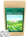 TeeLux bolsas de té verde naturales: sabor suave para una pausa relajante.