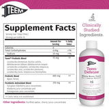 Teem Defense Tonico Fruta Sin Gluten: apto para niños y adultos sin gluten.