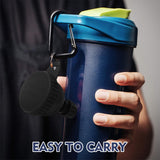 TEESSUE Llavero-dispensador de polvo 50 ml, ideal para entrenamientos fuera de casa.