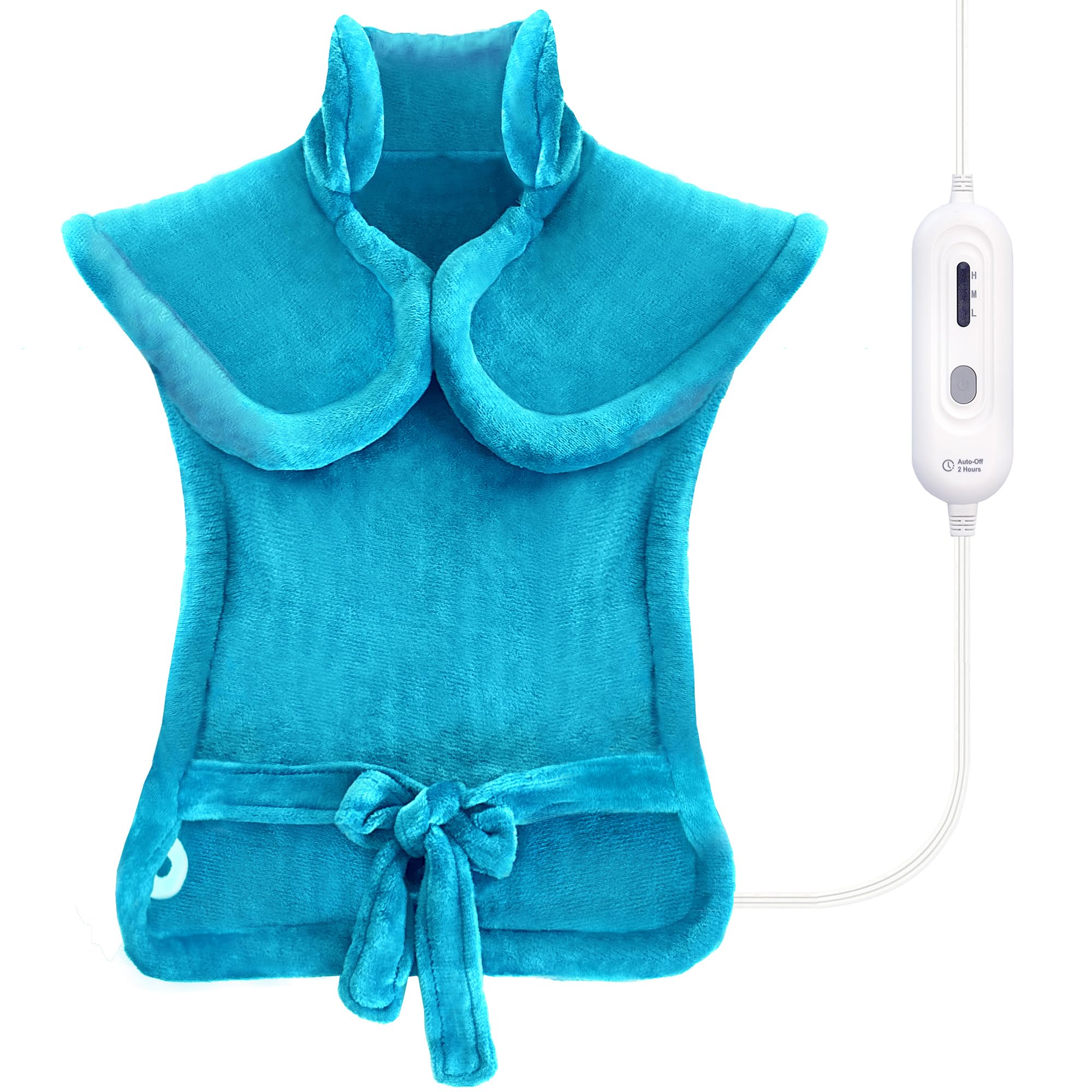 Almohadilla Tefici para espalda grande cubre la zona lumbar para calor cómodo