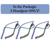Tegneo Airfit P10 Headgear: cuidado y lavado a mano para preservar elasticidad.