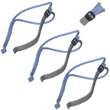 Tegneo Airfit P10 Headgear: ajuste rápido con correa lateral para comodidad nocturna.