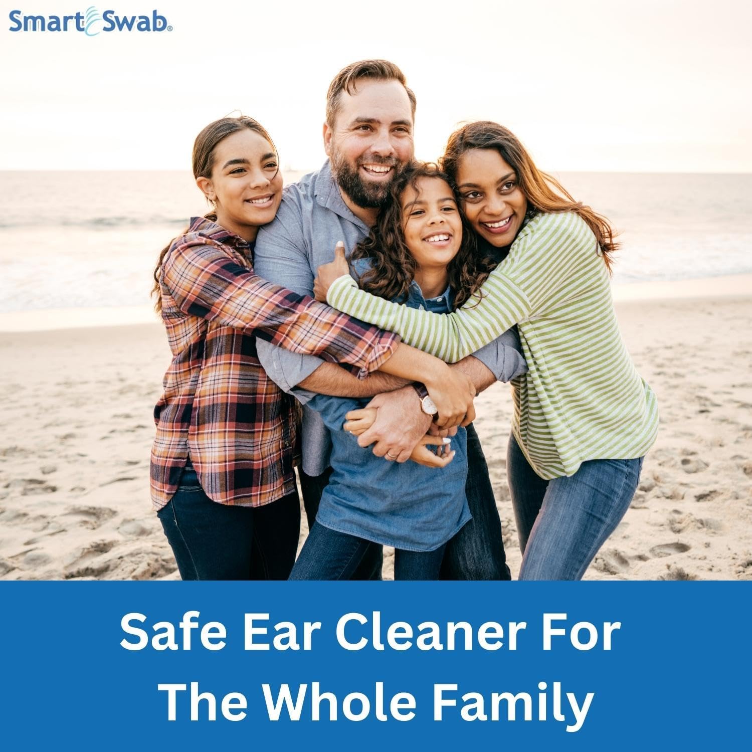 Tele brands SmartSwab uso en familia para limpieza suave y segura