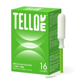 Tellove Tampon con núcleo de algodón orgánico para piel sensible