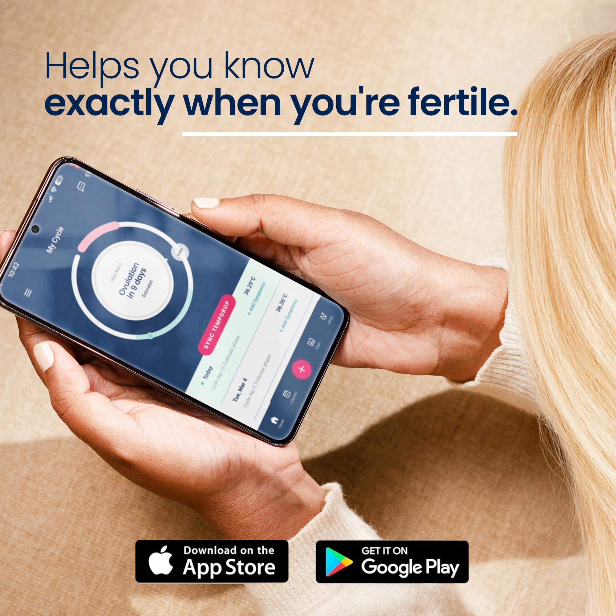 Tempdrop: batería reemplazable con larga duración