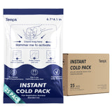 Tempk bolsas de frío instantáneo 25 unidades para alivio rápido del dolor.