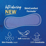 TENA Intimates tela 100% transpirable para mayor comodidad diaria.
