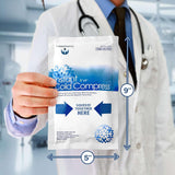 TenderGentle compresas de hielo instantáneas para alivio rápido del dolor en esguinces y contusiones.