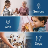 TenderGentle diseño compacto para almacenamiento entre usos