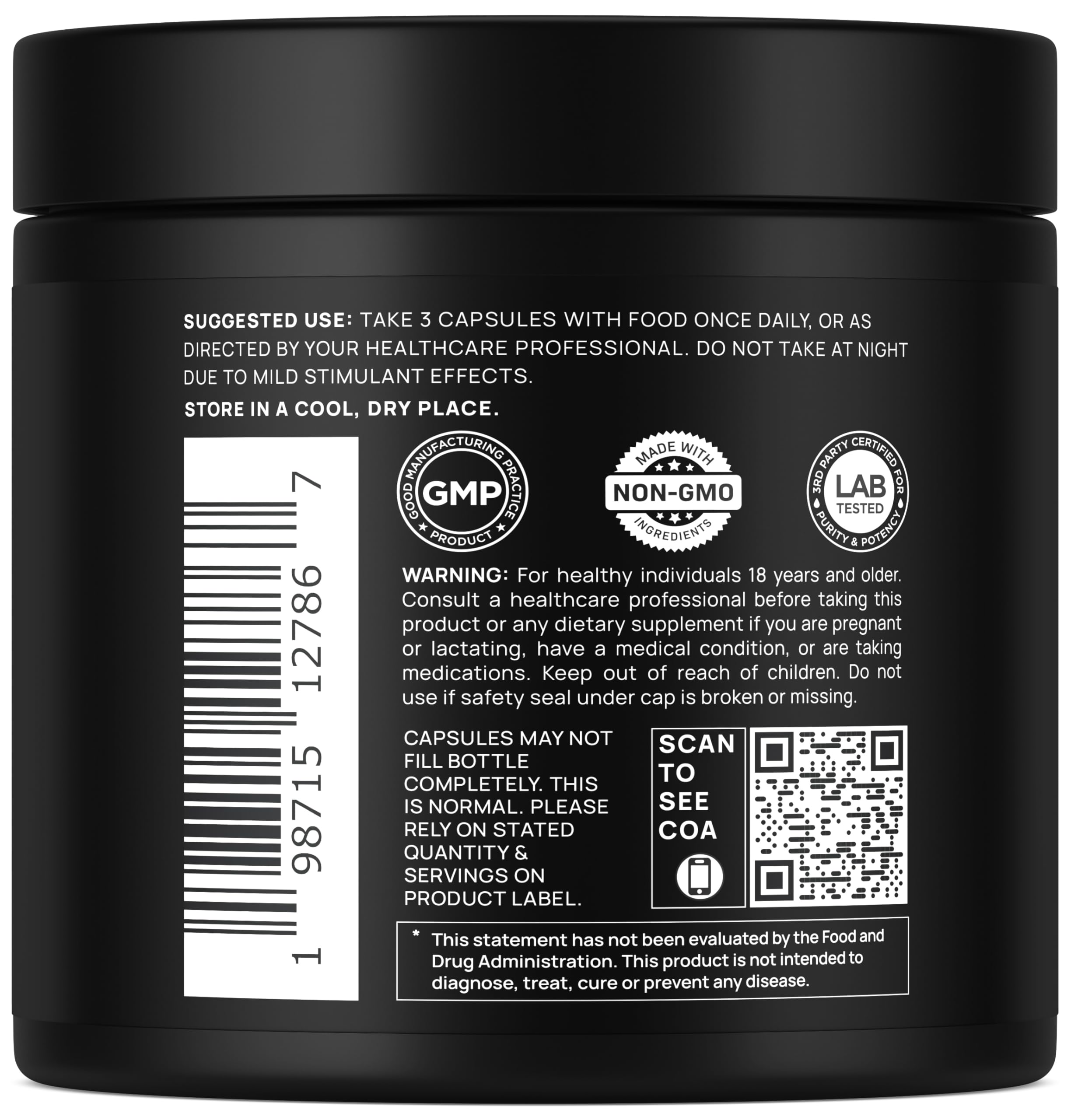 Terra Elmnt prueba de terceros, pureza y potencia verificadas