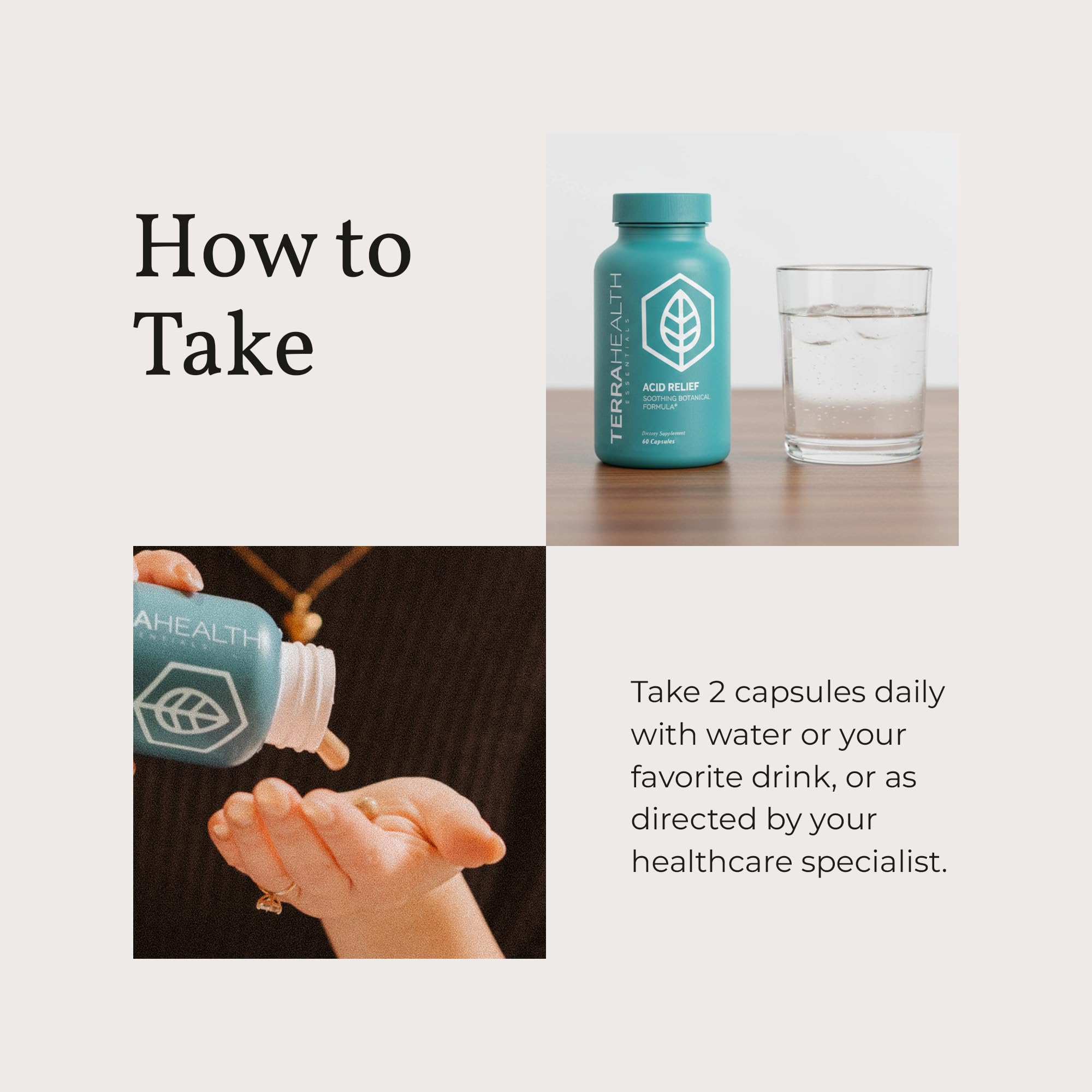 Terra Health Essentials Acid Relief: manzanilla para calma digestiva