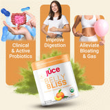 Terra Kai Organics Júce Belly Bliss mezcla frutas y verduras, nutrición completa para el día