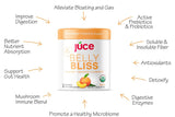 Terra Kai Organics Júce Belly Bliss prebióticos y probióticos, equilibrio del microbioma