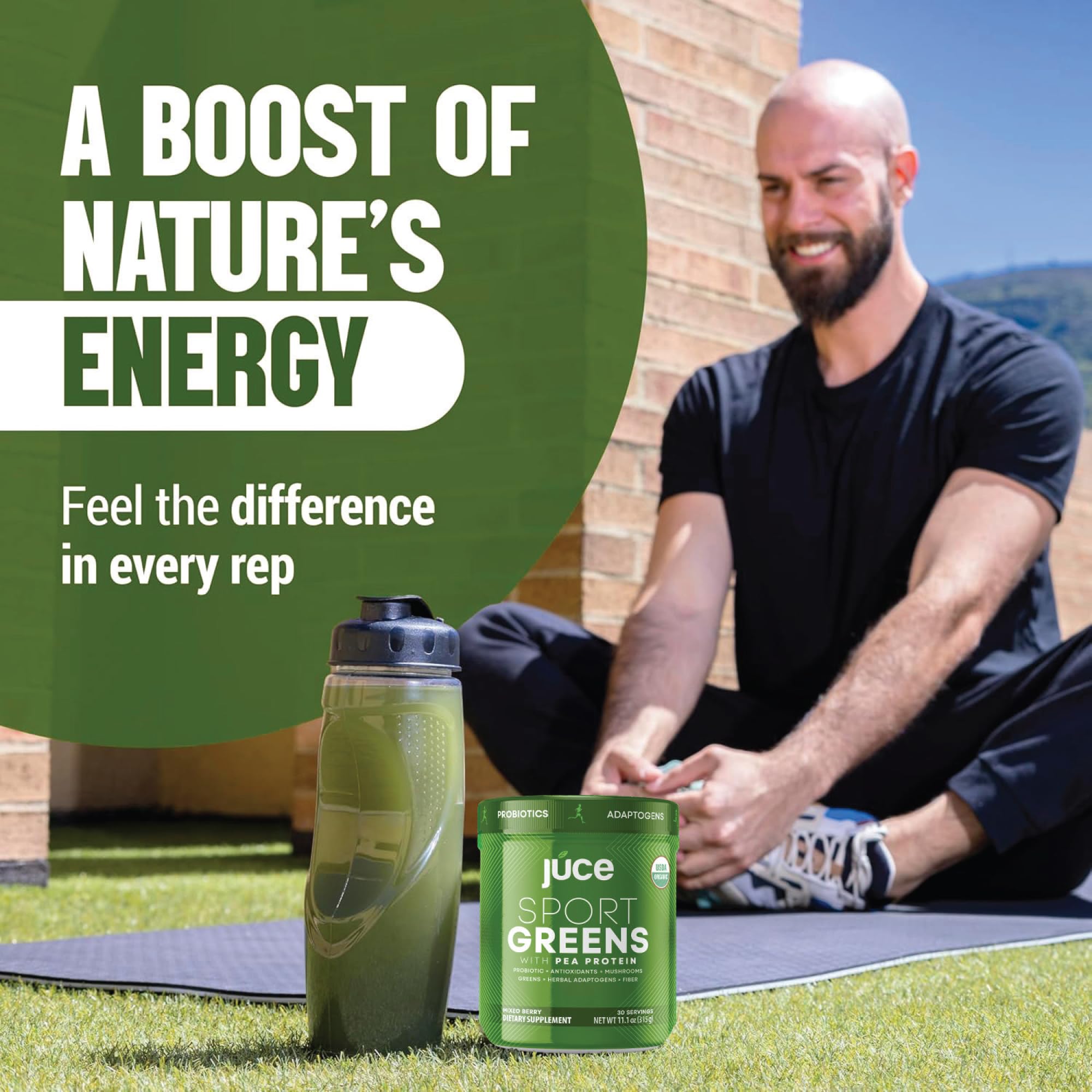 Terra Kai Organics Juce SG7, probióticos: apoyo digestivo dentro de una mezcla vegetal