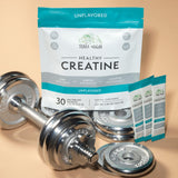 Terra Origin Creatina se mezcla fácilmente en agua, jugo o batido