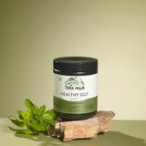 Terra Origin Healthy Gut medidor-cuchara para dosificar porción diaria.