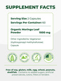 terra360 PURA VIDA MORINGA, etiqueta orgánica certificada