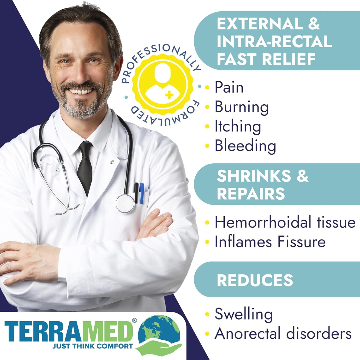 Terramed Just Think Comfort, fórmula avanzada para alivio de molestias