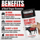 Terramed Just Think Comfort ganado pastoreado en Nueva Zelanda y Australia, nutrientes naturales.