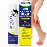 Terramed Just Think Comfort spray-alivio calambres pierna: alivio rápido para espasmos musculares