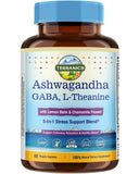 Terranics Ashwagandha L-Theanine: cápsulas para calma y enfoque diario