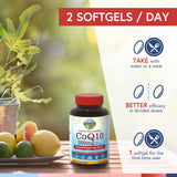 Terranics CoQ10 absorcion optimizada con aceite de oliva extra virgen.