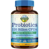 Terranics Probiotics: bote de 120 mil millones para apoyo digestivo diario.