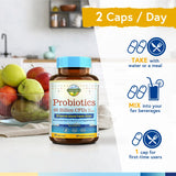 Etiqueta de Terranics Probiotics sin soja, sin gluten ni lácteos