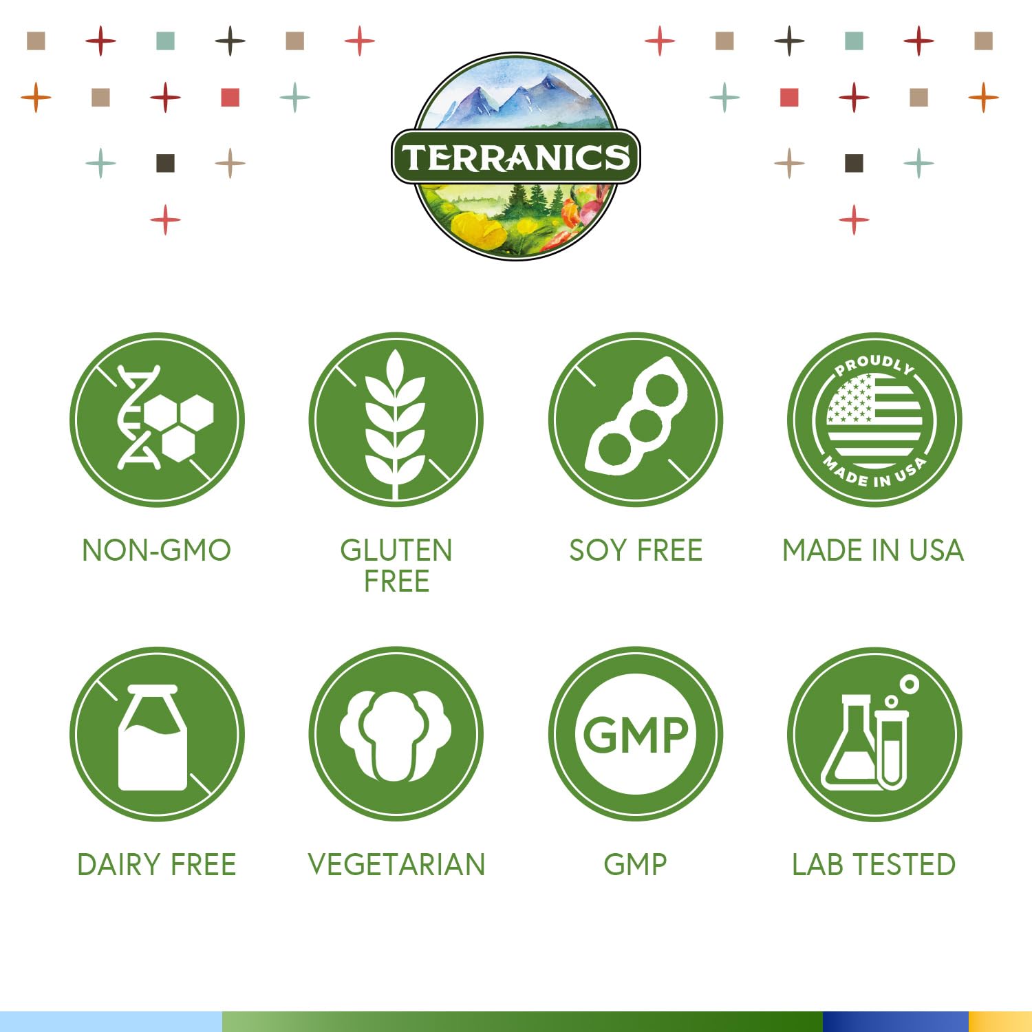 Terranics soporte inmunológico, nutriente natural para defensas diarias.