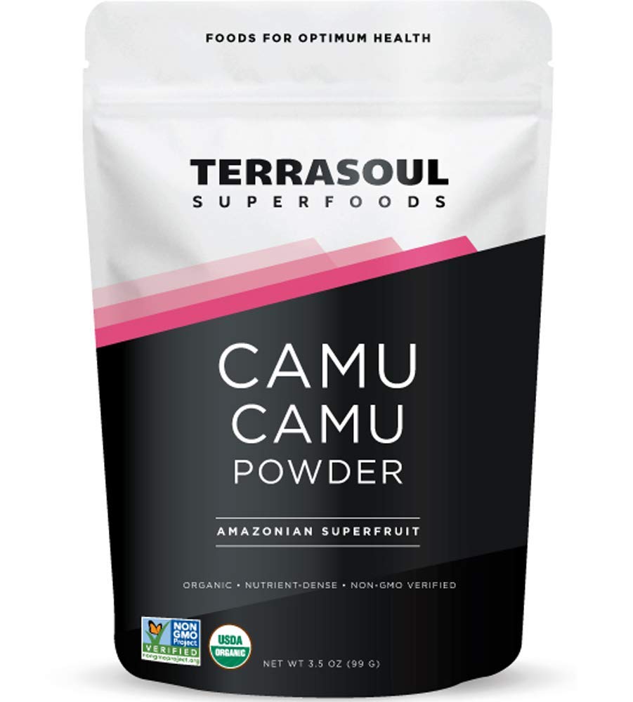 Polvo orgánico de Camu Camu de Terrasoul para batidos con vitamina C