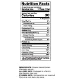 Terrasoul Proteína de cáñamo en polvo en batidos nutritivos.