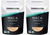 Terrasoul maca gelatinizada polvo en empaque de 2 lb para energía sostenida