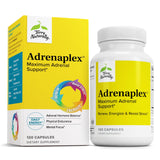 Terry Naturally Adrenaplex: botella de capsulas para apoyo suprarrenal y energia diaria