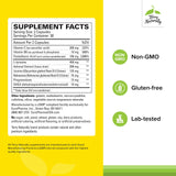 Terry Naturally Adrenaplex: dosis-diaria en la etiqueta para apoyo general.