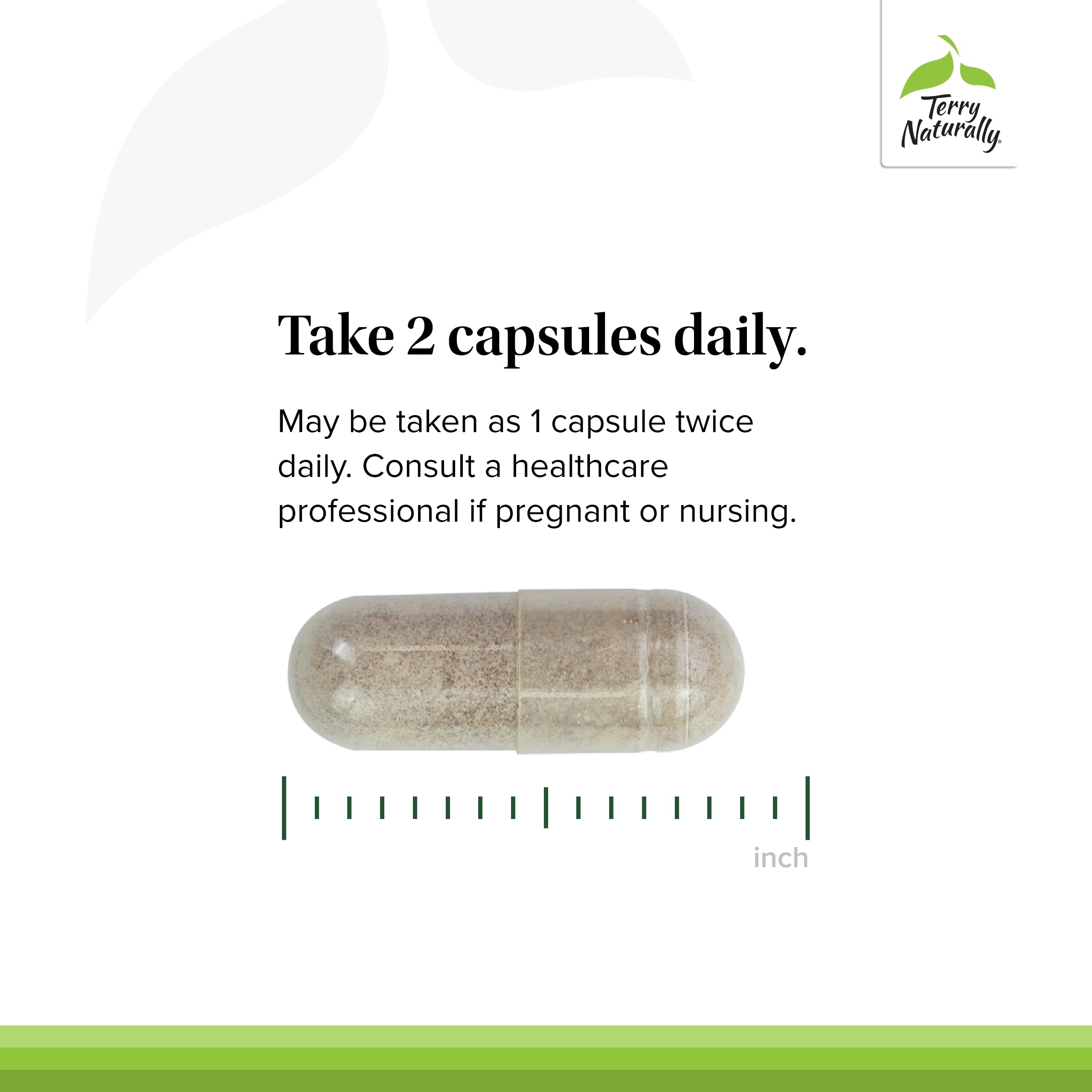 Terry Naturally Adrenaplex con L-tirosina para enfoque y energía diaria.