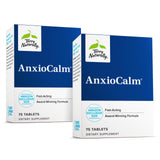 Terry Naturally AnxioCalm, botella de cápsulas, apoyo calmante para momentos de tensión ocasional.