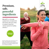 Terry Naturally Artery Strong, detalle de ingredientes sin alérgenos, apto para dietas.