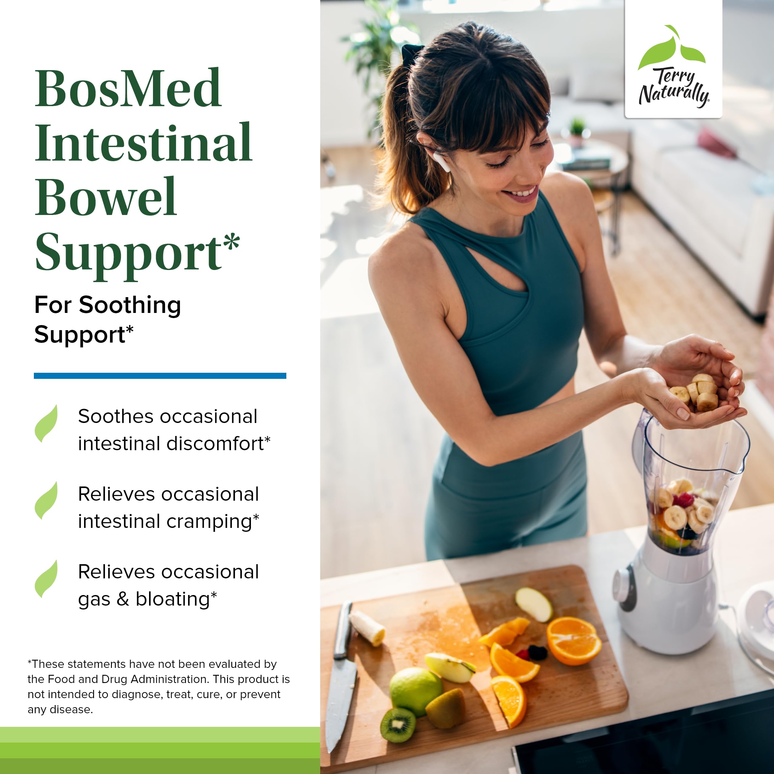 Terry Naturally BosMed caja digestiva: empaque compacto para su cocina