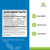terry naturalmente boswellia plus aceite de incienso cápsulas blandas para soporte articular